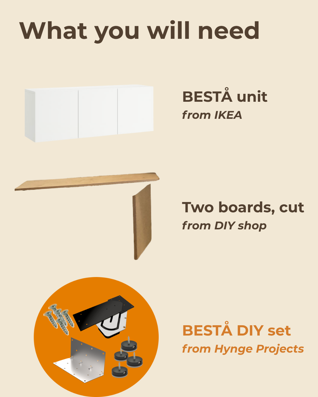 IKEA BESTÅ DIY Set