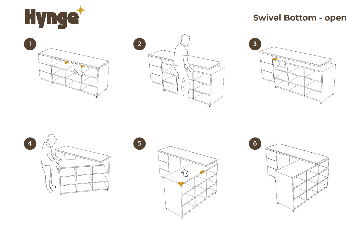 Swivel Bottom
