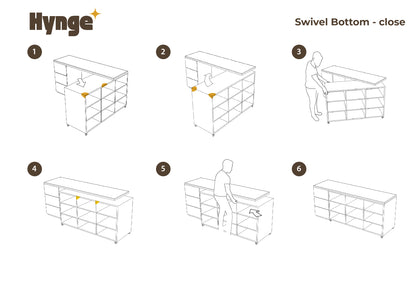 Swivel Bottom